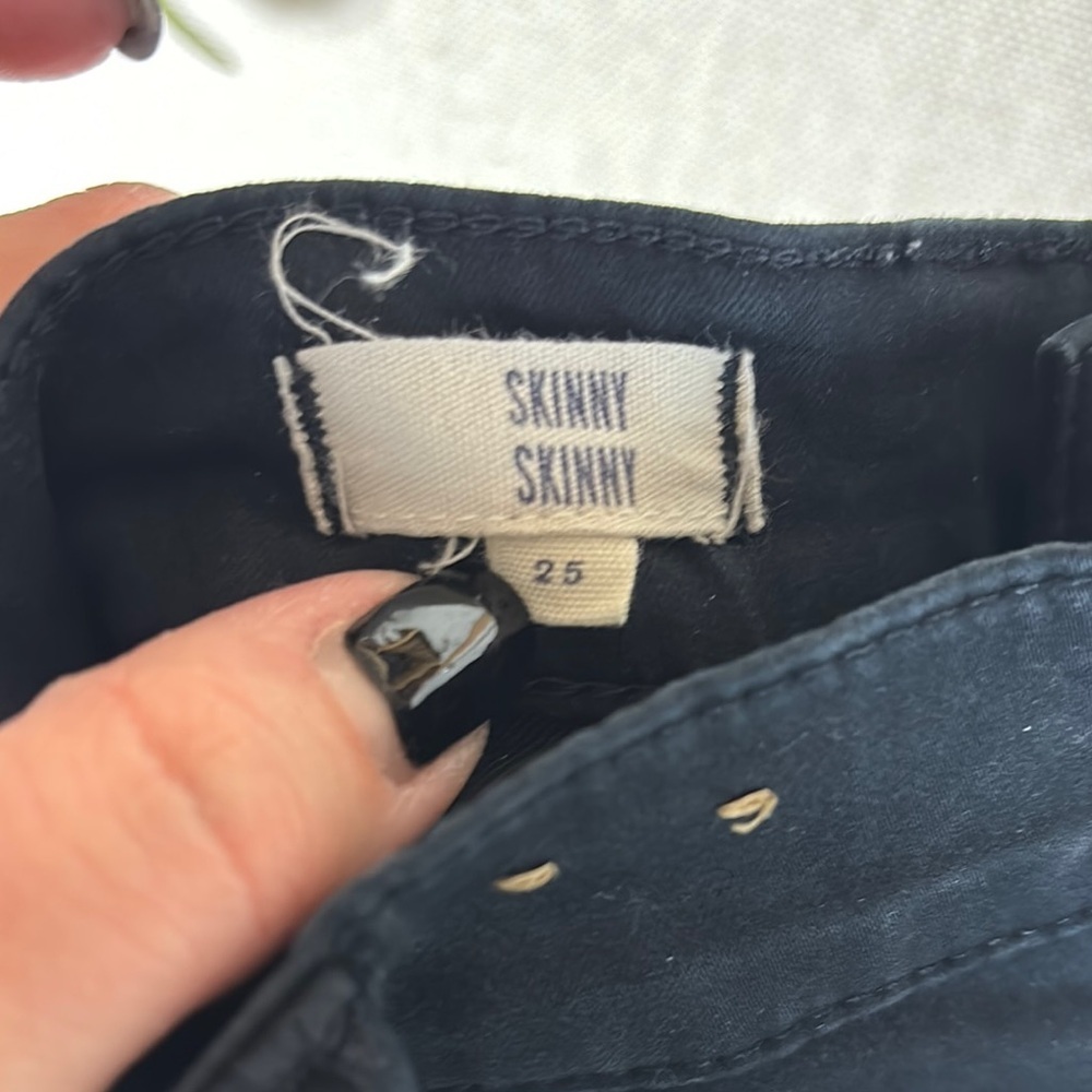 Madewell > Skinny Skinny Black Jeans 25 - Picture 8 of 8